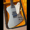 1965 Gibson Firebird III - Silver Mist Poly - RARE! Wide Nut, Non-Reverse Headstock - Original Vintage Custom Color Electric Guitar - 1 of 1? WOW!