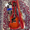 2021 Gibson SG Junior LEFTY - Cherry - Left Handed Electric Guitar - USED