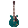 Airline Guitars H77 - Vintage Teal - Semi-Hollow Reissue Electric Guitar - NEW!
