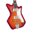 Airline Guitars Jetsons 2P FM - Cherryburst Flame - Tone Chambered Electric - NEW!