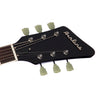 Airline Guitars Jetsons 2P Standard - Black - Tone Chambered Electric - NEW!
