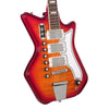 Airline Guitars Jetsons 3P FM - Cherryburst Flame - Tone Chambered Electric - NEW!