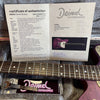 Deimel Guitarworks Bluestar - Dark Purple Transparent Matte Finish - Custom Boutique Offset Electric Guitar - USED!