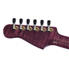 Deimel Guitarworks Bluestar - Dark Purple Transparent Matte Finish - Custom Boutique Offset Electric Guitar - USED!