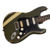 Fender Custom Shop MVP Stratocaster HSS Relic - Olive Drab w/ Vintage White Competition Stripes and Matching 2-Step Headstock - NEW!!!