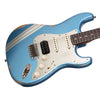 Fender Custom Shop MVP Stratocaster HSS Relic - Super Faded Aged Lake Placid Blue w/ Silver Competition Stripes and Matching 2-Step Headstock - NEW!!!