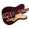 Fender Custom Shop MVP TV Jones Thinline Telecaster Journeyman Relic - Aged Oxblood w/Gold Hardware - Dealer Select Master Vintage Player Series Electric Guitar - NEW!