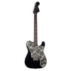 Fender Custom Shop MVP 1970s Telecaster Deluxe Journeyman Relic - Black Sparkle w/Paisley Pickguard and Matching Headstock - CuNiFe Wide Range Humbuckers - Dealer Select Master Vintage Player Series Electric Guitar - NEW!