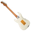 Fender Custom Shop MVP Stratocaster HSS Journeyman Relic - Olympic White w/ Black Competition Stripes and Matching 2-Step Headstock - Dealer Select Master Vintage Player Series Electric Guitar - NEW!!!