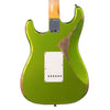 Fender Custom Shop 1962 Stratocaster HSS Heavy Relic - Lime Green Metallic - Electric Guitar w/ Hand Wound and Seymour Duncan Pickups - USED!