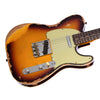 Fender Custom Shop Limited Edition 1960 Telecaster Custom Heavy Relic - Chocolate 3 Color Sunburst