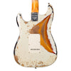 Fender Custom Shop LTD 1962 Stratocaster Heavy Relic - Aged Olympic White over 3 Tone Sunburst - Limited Edition Electric Guitar - NEW!