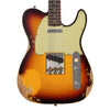 Fender Custom Shop Limited Edition 1960 Telecaster Custom Heavy Relic - Chocolate 3 Color Sunburst