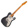Fender Custom Shop Limited Edition 1970s Telecaster Thinline Journeyman Relic - Aged Charcoal Frost Metallic - Boutique Electric Guitar - NEW!