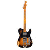 Fender Custom Shop LTD CuNiFe Blackguard Telecaster Heavy Relic - Wide Fade Two Tone Sunburst - Boutique Electric Guitar