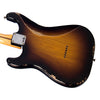 Fender Custom Shop Limited Edition 70th Anniversary 1954 Stratocaster Hardtail Relic - Wide Fade 2 Tone Sunburst - 1 off Electric Guitar