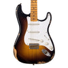 Fender Custom Shop Limited Edition 70th Anniversary 1954 Stratocaster Hardtail Relic - Wide Fade 2 Tone Sunburst - 1 off Electric Guitar