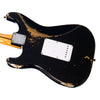Fender Custom Shop Limited Edition 70th Anniversary 1954 Stratocaster Heavy Relic - Black - Electric Guitar