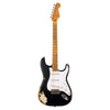 Fender Custom Shop Limited Edition 70th Anniversary 1954 Stratocaster Heavy Relic - Black - Electric Guitar