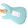 Fender Custom Shop Limited Edition 70th Anniversary 1954 Stratocaster Relic - Super Faded/Aged Daphne Blue - Electric Guitar