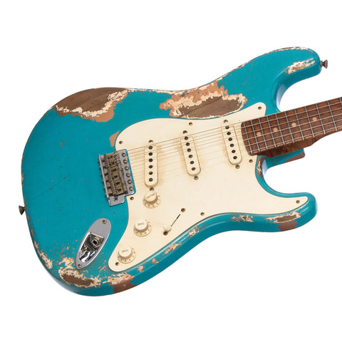 Fender Custom Shop MVP 1956 Stratocaster Heavy Relic - Taos Turquoise over Copper - Masterbuilt Austin MacNutt - Dealer Select Master Vintage Player Series Electric Guitar - NEW!