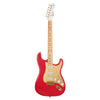 Fender Custom Shop MVP 1956 Stratocaster Journeyman Relic - Fiesta Red w/ Olympic White Headstock - Masterbuilt Kyle McMillin - Dealer Select Master Vintage Player Series