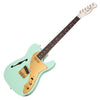 Fender Custom Shop MVP 1960 Thinline Telecaster Custom Deluxe Closet Classic - Surf Green w/Olympic White Headstock - Masterbuilt Todd Krause - Dealer Select Master Vintage Player Series!