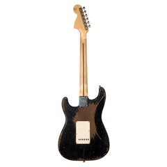 Fender Custom Shop MVP 1969 Stratocaster Heavy Relic - Black - MASTERBUILT Jason Smith - Dealer Select Master Vintage Player Series - David Gilmour / Live at Pompei -insprired electric guitar - NEW!