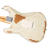 Fender Custom Shop MVP 1969 Stratocaster Heavy Relic - Olympic White / Maple Cap - Yngwie, Blackmore, Hendrix / Woodstock -style electric guitar