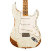 Fender Custom Shop MVP 1969 Stratocaster Heavy Relic - Olympic White / Maple Cap - Yngwie, Blackmore, Hendrix / Woodstock -style electric guitar