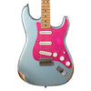 Fender Custom Shop MVP 1969 Stratocaster Relic - Blue Ice Metallic with Matching Headstock / Maple Cap - Dealer Select Master Vintage Player Series electric guitar - NEW!
