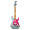 Fender Custom Shop MVP 1969 Stratocaster Relic - Blue Ice Metallic with Matching Headstock / Maple Cap - Dealer Select Master Vintage Player Series electric guitar - NEW!
