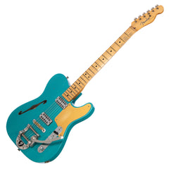 Fender Custom Shop MVP TV Jones Thinline Telecaster Journeyman Relic - Transparent Taos Turquoise - Dealer Select Master Vintage Player Series Electric Guitar - NEW!