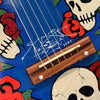 Gretsch Americana Series G4510 - Custom Original Skeleton and Roses Artwork Hand-Painted by Stanley Mouse! Grateful Dead Auction Acoustic Guitar!
