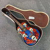 Gretsch Americana Series G4510 - Custom Original Skeleton and Roses Artwork Hand-Painted by Stanley Mouse! Grateful Dead Auction Acoustic Guitar!