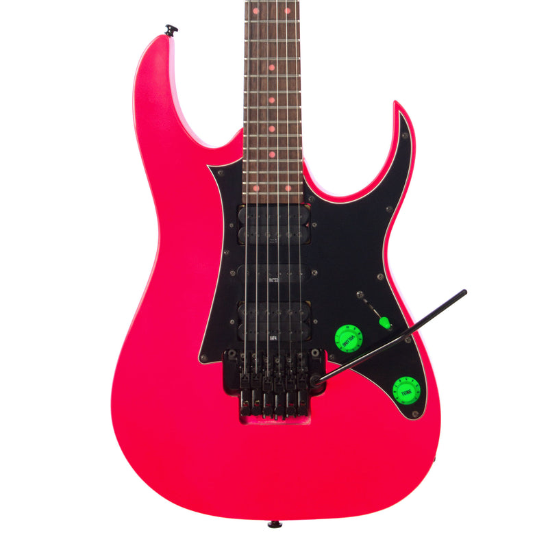 USED Ibanez 25th Anniversary RG2XXV-FPK - Fluorescent Pink