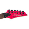USED Ibanez 25th Anniversary RG2XXV-FPK - Fluorescent Pink - Limited Edition Electric Guitar w/ Hard Case - NICE!