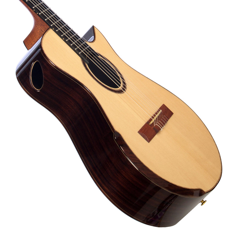 Maestro Guitars Crossover Series Vera - Modern 00 Cutaway Nylon String ...