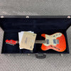 Mario Guitars T-LUX - Candy Apple Red - '72 Tele Thinline -style Custom Boutique Electric Relic - USED!