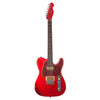 Mario Guitars Model T - Candy Apple Red - 24 3/4" scale, FEATHERWEIGHT Custom Boutique Electric Relic - USED!