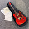 Mario Guitars Model T - Candy Apple Red - 24 3/4" scale, FEATHERWEIGHT Custom Boutique Electric Relic - USED!