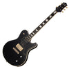 Nik Huber Guitars Custom Krautster III - Onyx Black Semigloss w/ Block Inlays - Boutique Electric Guitar - NEW!