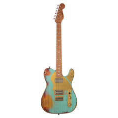 Paoletti Guitars Nancy Loft FLTH - Heavy Distressed Surf Green - Ancient Reclaimed Chestnut Body, Hand Wound Pickups, Custom Boutique Electric - NEW!