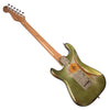 Paoletti Guitars Stratospheric Loft HSS - Distressed Firemist Lime - Ancient Reclaimed Chestnut Body, Hand Wound Pickups, Custom Boutique Electric - NEW!