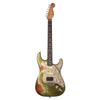 Paoletti Guitars Stratospheric Loft HSS - Distressed Firemist Lime - Ancient Reclaimed Chestnut Body, Hand Wound Pickups, Custom Boutique Electric - NEW!