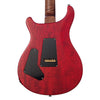 USED Paul Reed Smith Wood Library Custom 24 - Satin Charcoal Cherry Burst - Birds and Quilted Maple 10-Top - Stunning PRS Electric Guitar!