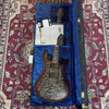 USED Paul Reed Smith Wood Library Custom 24 - Satin Charcoal Cherry Burst - Birds and Quilted Maple 10-Top - Stunning PRS Electric Guitar!