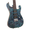 Tom Anderson Drop Top - Sheer Ultraviolet Blue with Binding - Custom Boutique Electric Guitar - NEW!