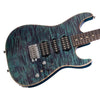 Tom Anderson Drop Top - Sheer Ultraviolet Blue with Binding - Custom Boutique Electric Guitar - NEW!