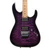 Tom Anderson Angel - Transparent Purple to Black Burst with Binding - Custom Boutique Electric Guitar - USED!